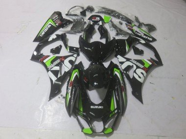2017-2024 Glossy Black Green White Suzuki GSXR 1000 Motorcycle Fairings
