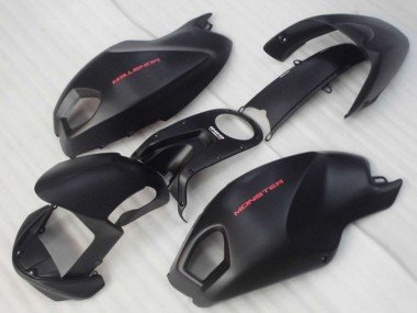 2008-2012 Matte Black Ducati Monster 696 Motorcycle Fairing