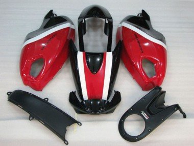 2008-2012 White Red Glossy Black Ducati Monster 696 Motorcycle Fairing Kits