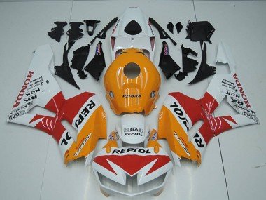 2012-2016 White Orange Red Repsol Honda CBR1000RR Motorcycle Fairings