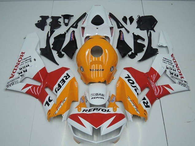 2012-2016 White Orange Red Repsol Honda CBR1000RR Motorcycle Fairings