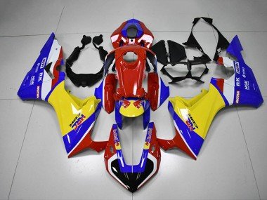 2017-2023 White Red Blue Yellow HRC Honda CBR1000RR Motorcycle Fairing