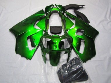 2000-2001 Green Kawasaki ZX12R Motorcycle Fairings