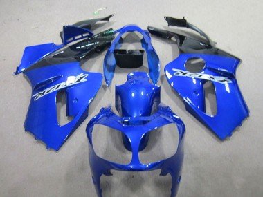 2000-2001 Blue Kawasaki ZX12R Motorcycle Fairing