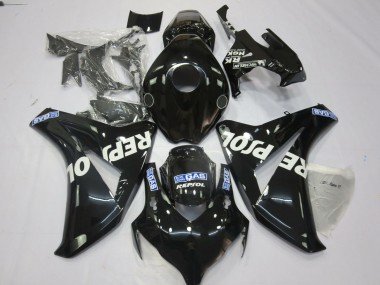 2008-2011 Glossy Black Blue White Repsol Honda CBR1000RR Motorcycle Fairings