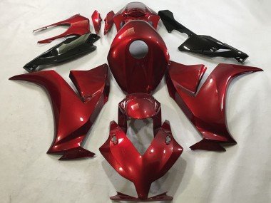 2012-2016 Deep Red Honda CBR1000RR Motorcycle Fairings