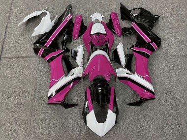 2017-2023 White Pink Glossy Black Honda CBR1000RR Motorcycle Fairings