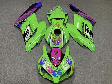 2004-2005 Green Purple Blue Black Shark Honda CBR1000RR Motorcycle Fairings