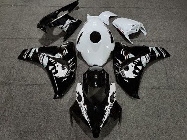 2008-2011 White Glossy Black Le Mis New Honda CBR1000RR Motorcycle Fairings