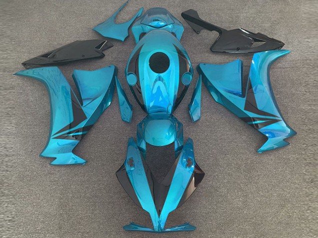2012-2016 Light Blue Glossy Black Style Honda CBR1000RR Motorcycle Fairings