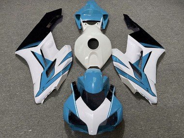 2004-2005 Light Blue White Glossy Black Honda CBR1000RR Motorcycle Fairings
