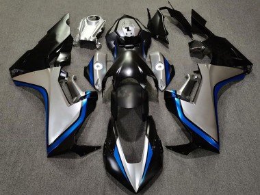 2017-2023 Silver Blue Glossy Black Honda CBR1000RR Motorcycle Fairings