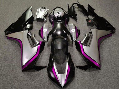2017-2023 Silver Pink Glossy Black Honda CBR1000RR Motorcycle Fairings