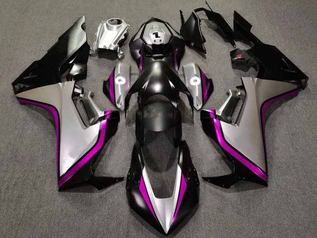 2017-2023 Silver Pink Glossy Black Honda CBR1000RR Motorcycle Fairings