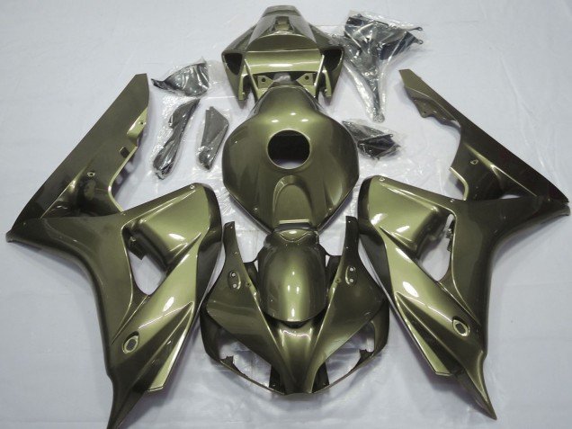 2006-2007 Olive Green Honda CBR1000RR Motorcycle Fairings