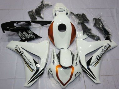 2008-2011 White Red Glossy Black Sport Evolution Honda CBR1000RR Motorcycle Fairings