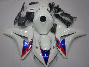 2008-2011 White Blue Red Honda CBR1000RR Motorcycle Fairings