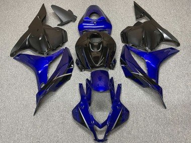 2009-2012 Blue Glossy Black OEM Style Honda CBR600RR Motorcycle Fairings