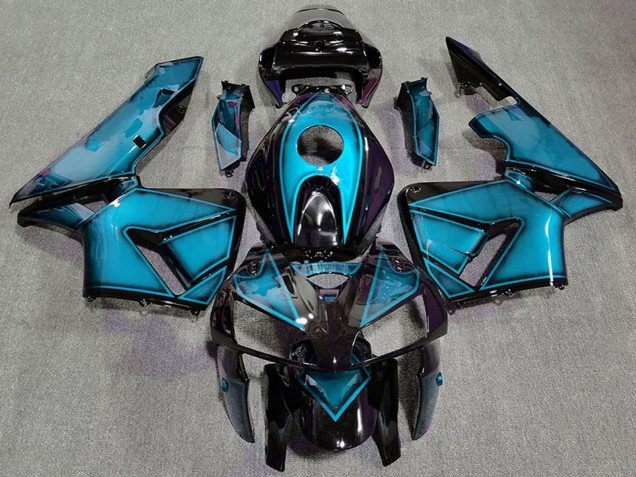 2005-2006 Deep Light Blue Honda CBR600RR Motorcycle Fairings