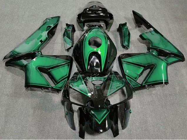 2005-2006 Deep Light Green Honda CBR600RR Motorcycle Fairings