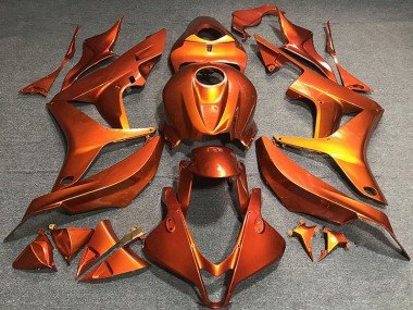 2007-2008 Orange Honda CBR600RR Motorcycle Fairings