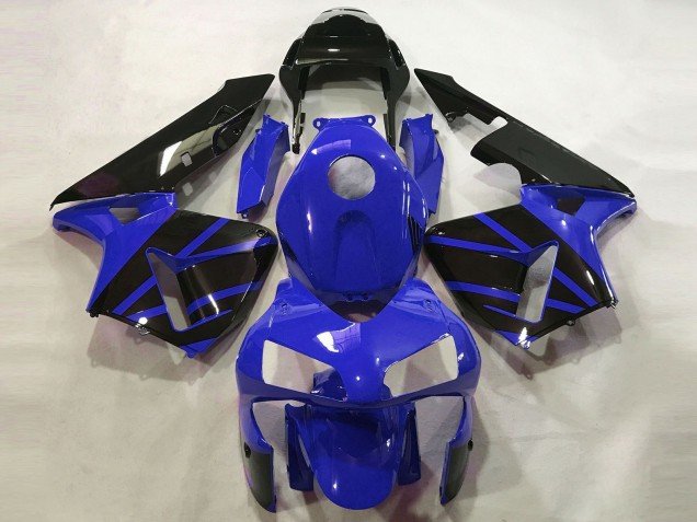 2003-2004 Blue Glossy Black OEM Style Honda CBR600RR Motorcycle Fairings
