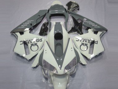 2003-2004 White Grey Pramac Honda CBR600RR Motorcycle Fairings