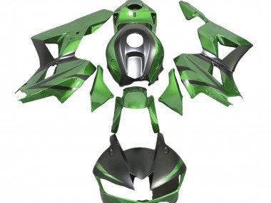 2013-2023 Lizard Green Matte Black Honda CBR600RR Motorcycle Fairings