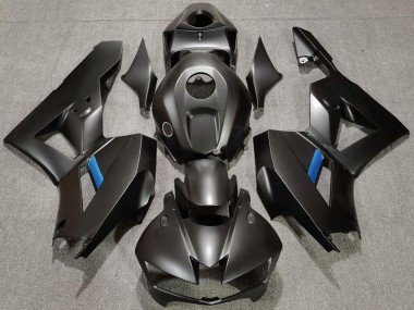 2013-2023 Matte Black Light Blue Honda CBR600RR Motorcycle Fairings