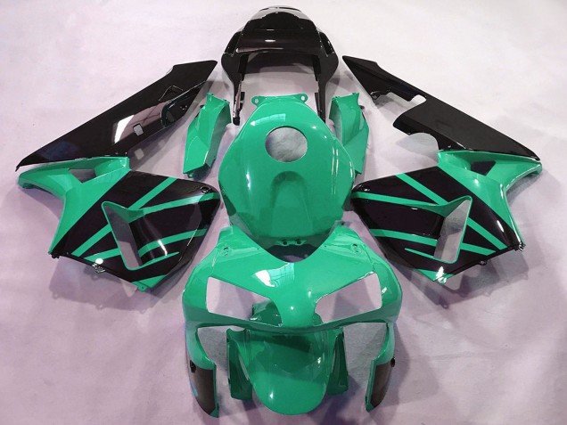 2003-2004 Mint Green Gloss Black OEM Style Honda CBR600RR Motorcycle Fairings