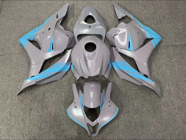 2009-2012 Nardo Grey Light Blue Honda CBR600RR Motorcycle Fairings