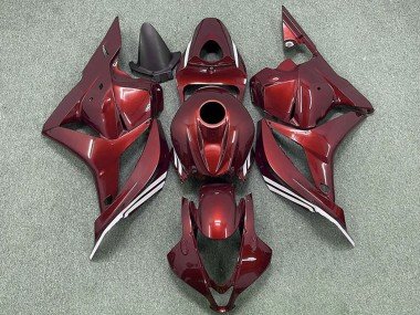 2009-2012 Maroon Red Honda CBR600RR Motorcycle Fairings