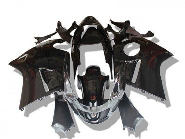 1996-2007 Glossy Black Grey Honda CBR1100XX Motorcycle Fairings