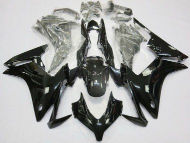 2013-2015 Glossy Black Honda CBR500R Motorcycle Fairings
