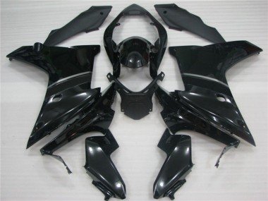 2011-2012 Glossy Black Honda CBR600F Abs Motorcycle Fairings