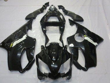 2001-2003 Glossy Black Honda CBR600 F4i Motorcycle Fairings