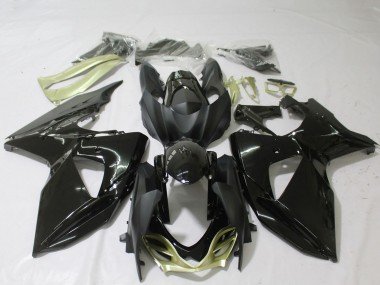 2009-2016 Glossy Black Silver Suzuki GSXR 1000 Motorcycle Fairings