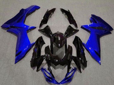 2011-2024 Blue Glossy Black Suzuki GSXR 600 / GSXR 750 Motorcycle Fairing