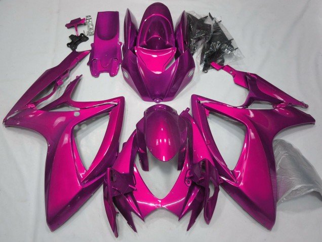 2006-2007 Pink Suzuki GSXR 600 / GSXR 750 Motorcycle Fairings