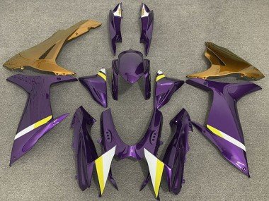 2011-2024 Purple Gold White Yellow Suzuki GSXR 600 / GSXR 750 Motorcycle Fairings
