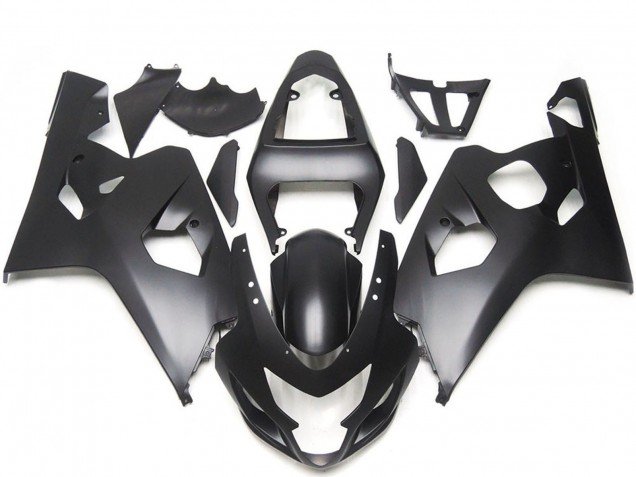 2004-2005 Matte Black Style Suzuki GSXR 600 / GSXR 750 Motorcycle Fairings