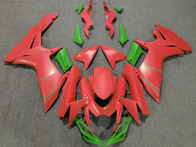 2011-2024 Grapefruit Red Green Suzuki GSXR 600 / GSXR 750 Motorcycle Fairings