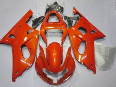 2001-2003 Red Suzuki GSXR 600 / GSXR 750 Motorcycle Fairings