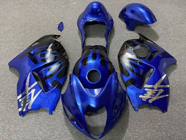 1997-2007 Deep Blue and Black Suzuki GSXR 1300 Motorcycle Fairings
