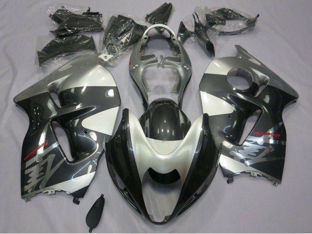 1997-2007 Grey and Silver Suzuki GSXR 1300 Motorcycle Fairings