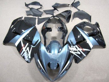 1997-2007 Light Blue and Black Suzuki GSXR 1300 Motorcycle Fairings