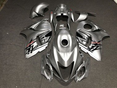 2008-2020 Liquid Silver Red Suzuki GSXR 1300 Motorcycle Fairings
