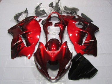 1997-2007 Red Suzuki GSXR 1300 Motorcycle Fairings