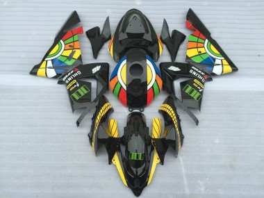 2004-2005 Color Wheel Kawasaki ZX10R Motorcycle Fairings