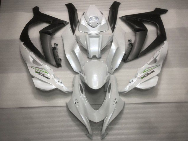 2016-2019 Pearl White Black Green Kawasaki ZX10R Motorcycle Fairings
